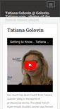 Mobile Screenshot of golovin-tatiana.com